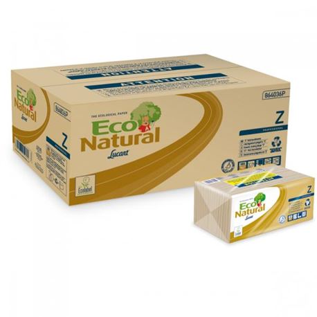 Toalleta eco-natura lucart c/ 18 paq ref: 864036p - 2320016