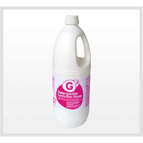G3 detergente desinfectante clorado c/6x2 ltr. - 3030053+