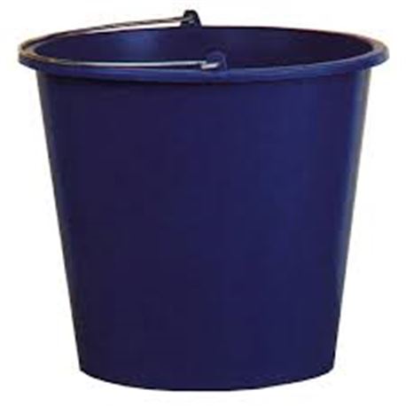 Cubo 12 litros qalita c/12 uni pla - 2810017