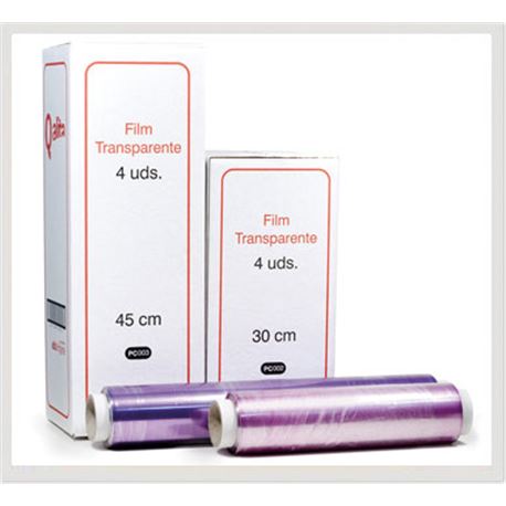 Rollo qalita pvc transparente 45x250 c/4 unid - 1960002-1960017
