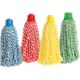 Fregona microfibra trenzada 150g amar/blanco - 2450023
