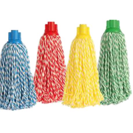 Fregona microfibra trenzada 150g amar/blanco - 2450023