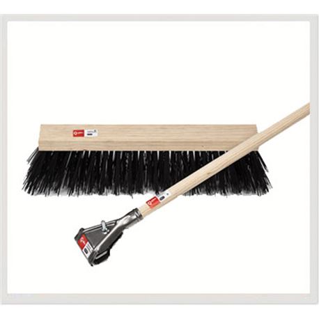 Cepillo barrendero 50 cm fibra negra - 2460010
