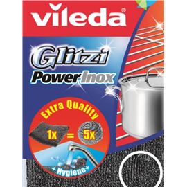 Estropajo inox 40 gr. vileda paq. und.-100200 - 2500037-ESTROPAJO INOX VILEDA