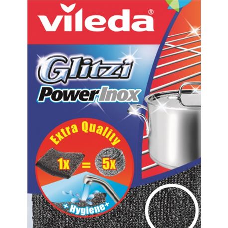 Estropajo inox 40 gr. vileda paq. und.-100200 - 2500037-ESTROPAJO INOX VILEDA