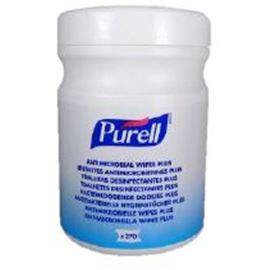 Purell antimicrobial toallita wipes plus 270 und c/6 botes ref: 9213-06 - 3010038-PURELL ANTIMICROBIAL TOALLITA