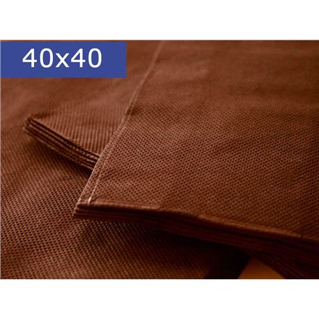 Serv. 40x40 2c marron microp. c/ 20 x 50 und. - 1340006