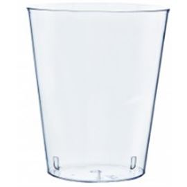 Vaso plastico cristal 490 ml ps huht c/1040 ref: mp400