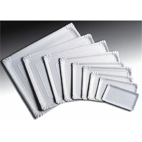 Bandeja nº8 22x28 plata c/600 uds - 1030018-BANDEJA CARTON RECTANGULAR