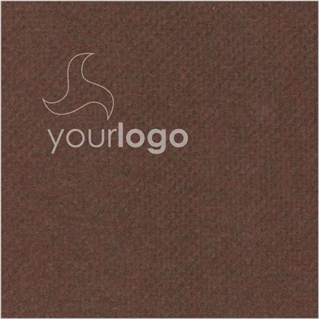 Serv. 40x40 2c micropunto marron hilo negro map - 1340103