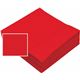 Serv. 40x40 2c rojas plig. 1/8 c/ 24*50 ud map - 1340089-SERVILLETA40ROJA18