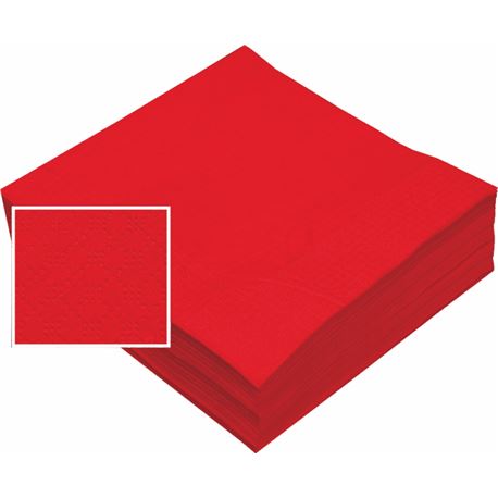 Serv. 40x40 2c rojas plig. 1/8 c/ 24*50 ud map - 1340089-SERVILLETA40ROJA18