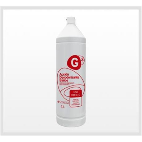 G3 acción desodorizante baños 1 ltr. c/12 ref: li245 - 2950039+