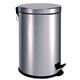 Papelera acero inox 12 l pamex ref: 8431250400210 - 2830086-PAPELERA ACERO INOX 12L