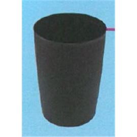 Papelera eco plastico negro ref: al60010n - 2830047-PAPELERA ECO PLASTICO NEGRO