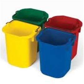 Cubo plast. 6 ltr. para carro limpieza mop - 2810008