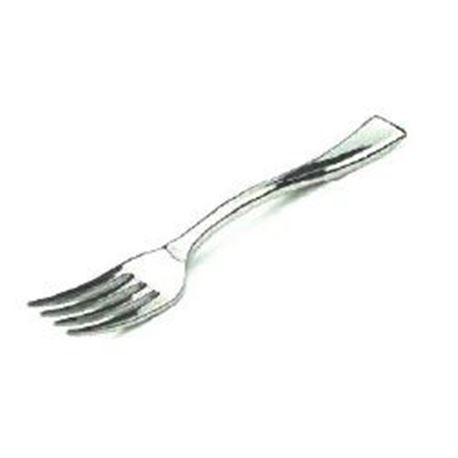 Mini tenedor plata 10 cm (10x100 ud) ref: 120010 - 3210026-MINITENEDOR
