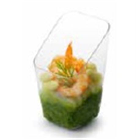Tasting glass cuadrado tranp. 120cc 20 und ( caja 10 pq.) - 3310018-TASTING GLASS CUADRADO 100CC