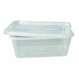Recipientes rectan. -1000 ml 100 und ref: 128.64 - 1040233 - RECIPIENTE RECTANGU 1000 ML