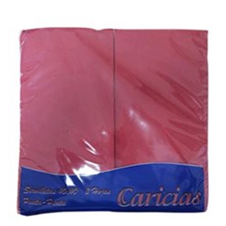 Serv. 40x40 pliegue 1/8 2c burdeos 48*50 ud ts-mr - 1340181 - SERVILLETA 40X40 1-8 BURDEOS