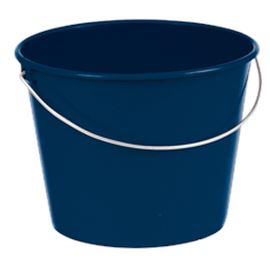 Cubo goma 6 ltr. azules - 2810035 - CUBO AZUL 6 LITROS