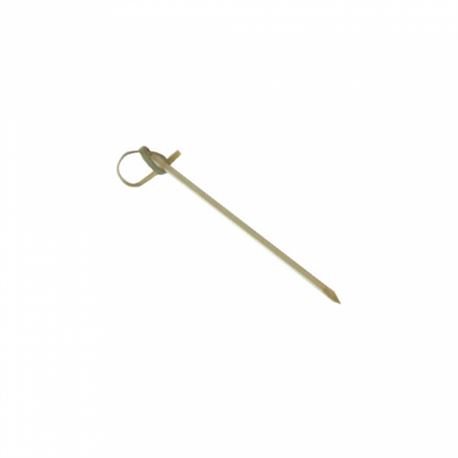 Picks "lazo" 15 cm natural bambú (100 unid.) ref: 180.41 - 1610046 - PICKS LAZO BAMBU