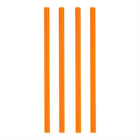 Sorbete 8mm rig funda plast cnt8x220r fpp 10x500 naranja c/10000 ud - 2170032 - SORBETE NARANJA 8MM