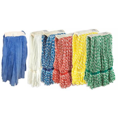 Mopa (fregona ) 200 microfibra azul /blanca - 2450046 - MOPA MICROFIBRA