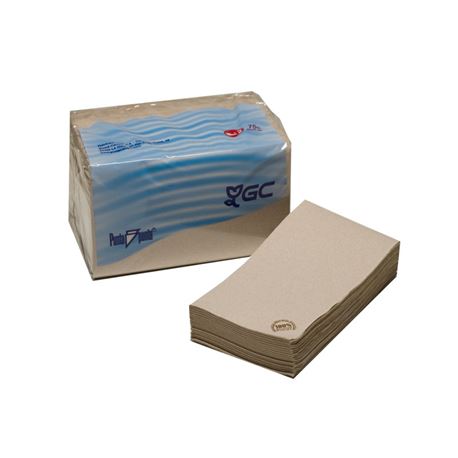 Serv. 30x40 plieg. 1/6 ref: t.222002.0 nature c/2400. - 1240108 - SERVILLETA 30X40 1-6 NATURE