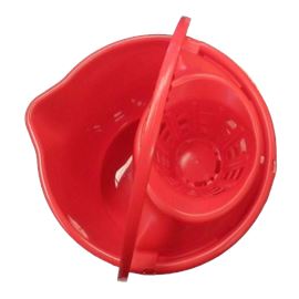 Cubo redondo 12 lts rojo - 2810034 - CUBO COLORES 12 LITROS ROJO