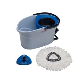 Kit ultraspin c/ 1 ud cubo-pinza-fregona - 2810013- KIT ULTRASPIN_BLUE