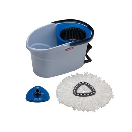 Kit ultraspin c/ 1 ud cubo-pinza-fregona - 2810013- KIT ULTRASPIN_BLUE
