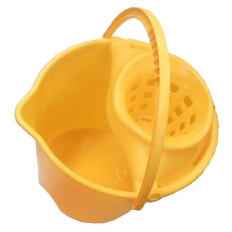 Cubo redondo 12 lts amarillo c/esc - 2810031 - CUBO COLORES 12 LITROS AMARILLO
