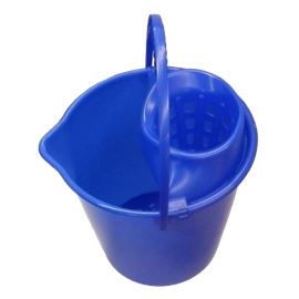 Cubo redondo 12 lts azul curr - 2810032 - CUBO COLORES 12 LITROS AZUL