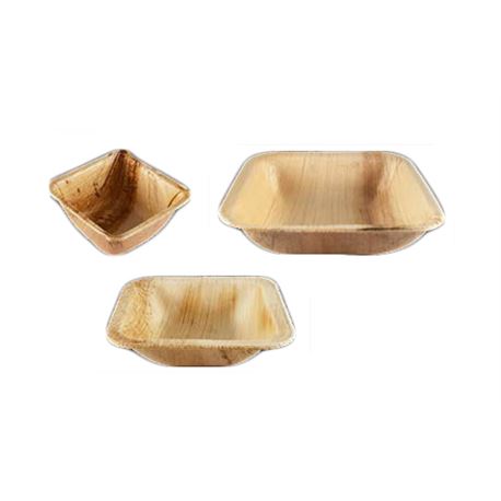 Mini bowl cuadrado hoja palma (varias medidas) - MACADAMIA_16