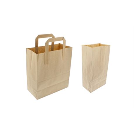 Bolsa papel compostable (con o sin asa) varias medidas - ZEUS_13