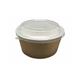 Ensaladera carton kraft 700 ml.sin tapa c/300 ud ref: erp - 1040127
