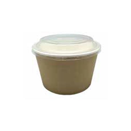 Ensaladera carton kraft 1000 ml sin tapa c/300 ref. erpaen000014 - 1040128
