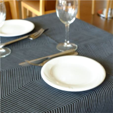 Rollo mantel newtex line 0.40x48 mtrs. negro. ref: r4048nolne. c/ 6 rollos - 1550036