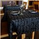 Mantel 100x100 newtex gama parole color negro c/150 ud ref: 100novpane - 1550037