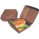 Caja hamburguesa kraft 140x140x100 c/ 500 ud k1002/16 - 1030074