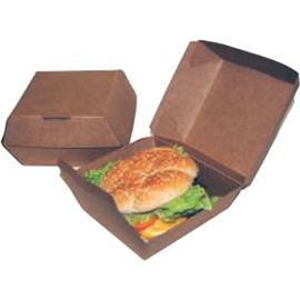 Caja hamburguesa kraft 140x140x100 c/ 500 ud k1002/16 - 1030074