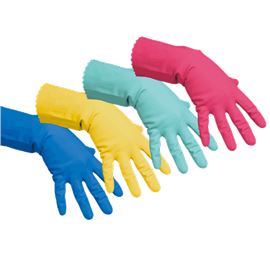 Guante latex ultraprot. t- med amarillo c/ 50 multipurpose ref: 100162 - 2470020-21-22